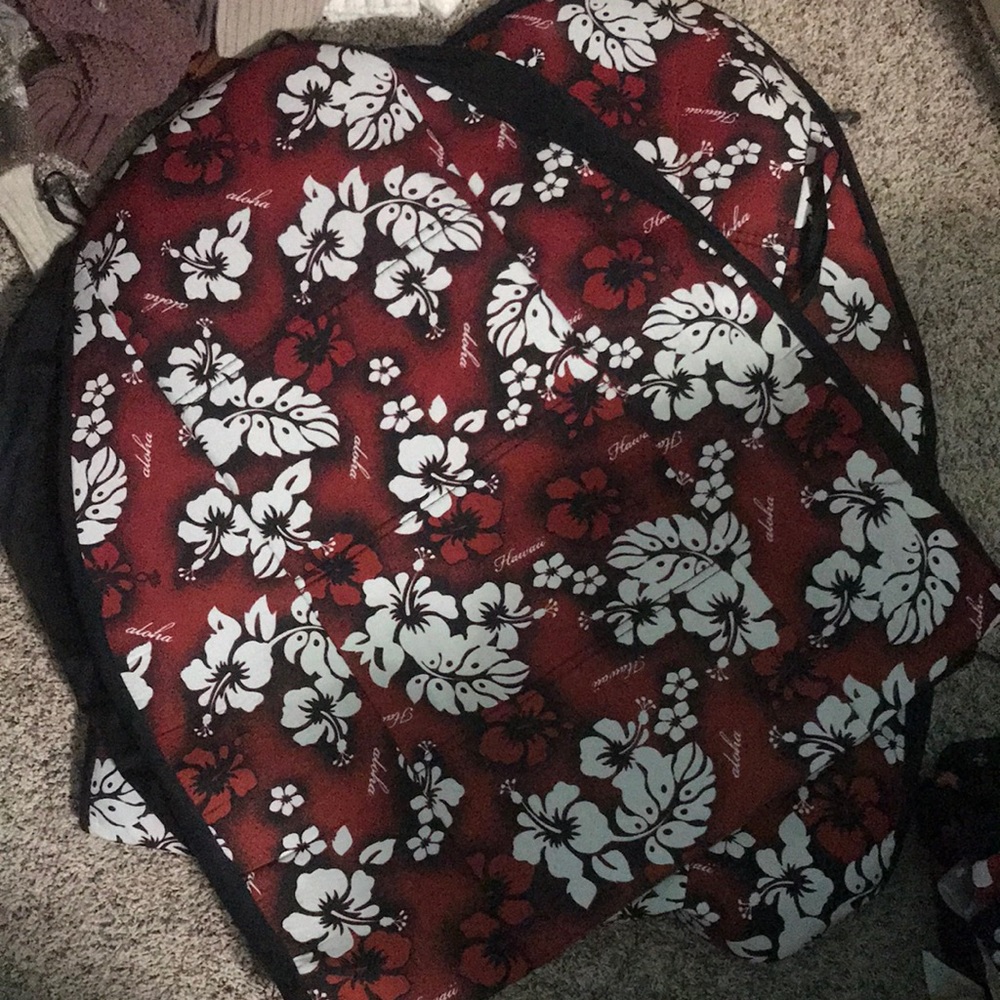 Red Hawiiaan Seat Covers